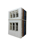 4 Book Building Cut-Out Sculpture / Handmade (VH-BUILDING)